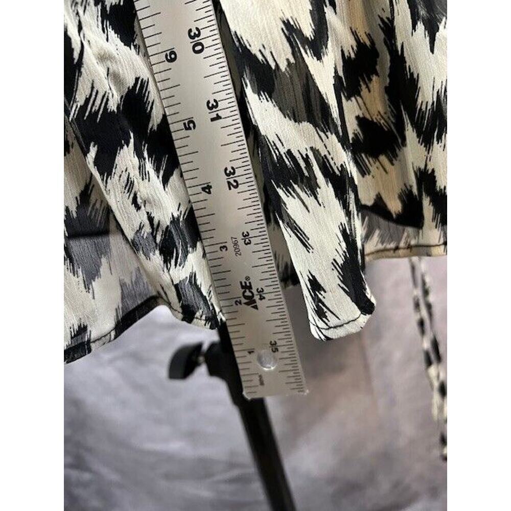 NWT TOPSHOP Animal Print Long Sleeve Minidress US 8-10 $60 - Picture 6 of 7